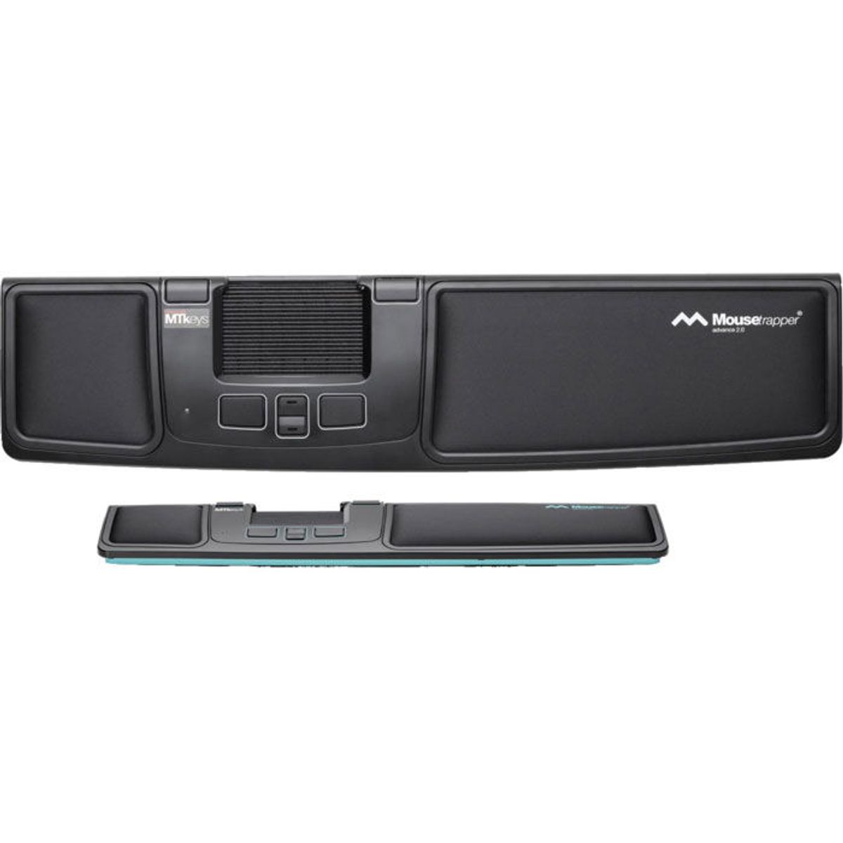 Mousetrapper Advance 2.0 ergonomisk mus sort;hvid B:480 mm