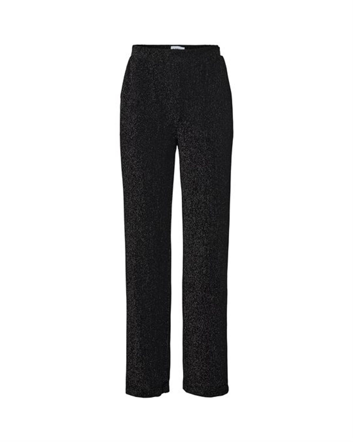 Moves - Maleria Pant - Sort Glitter