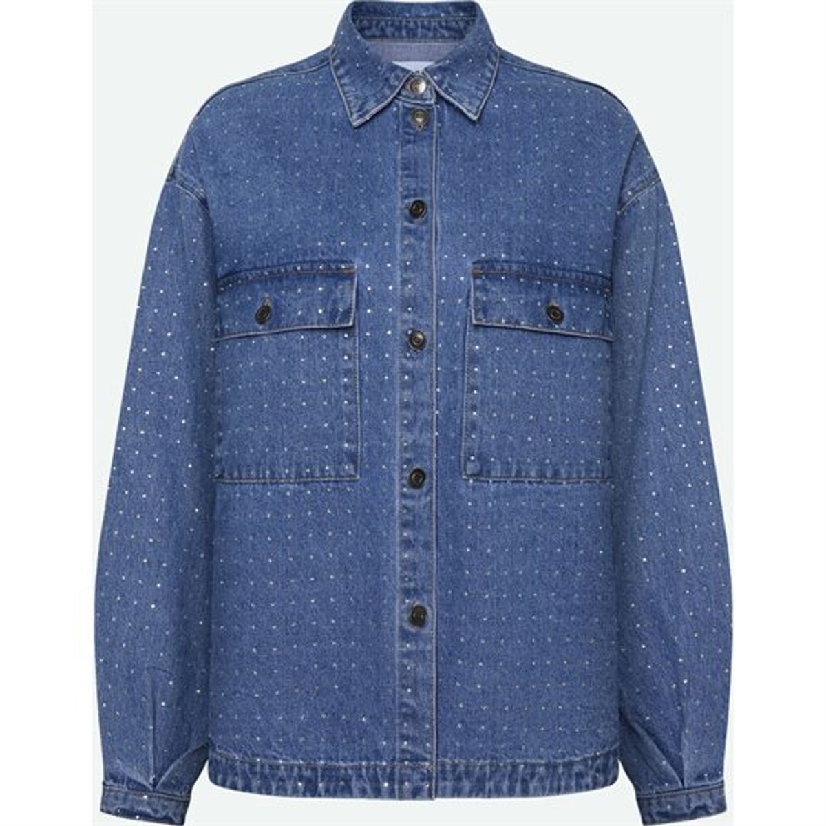 Moves - Noliana Long Sleeved Shirt - Denim