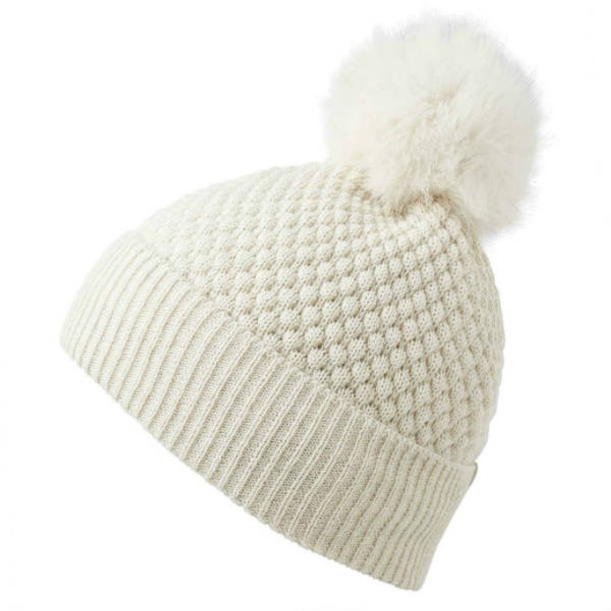 MP Denmark - Chunky Oslo Beanie Hue - Creme Marl - 3-7 år