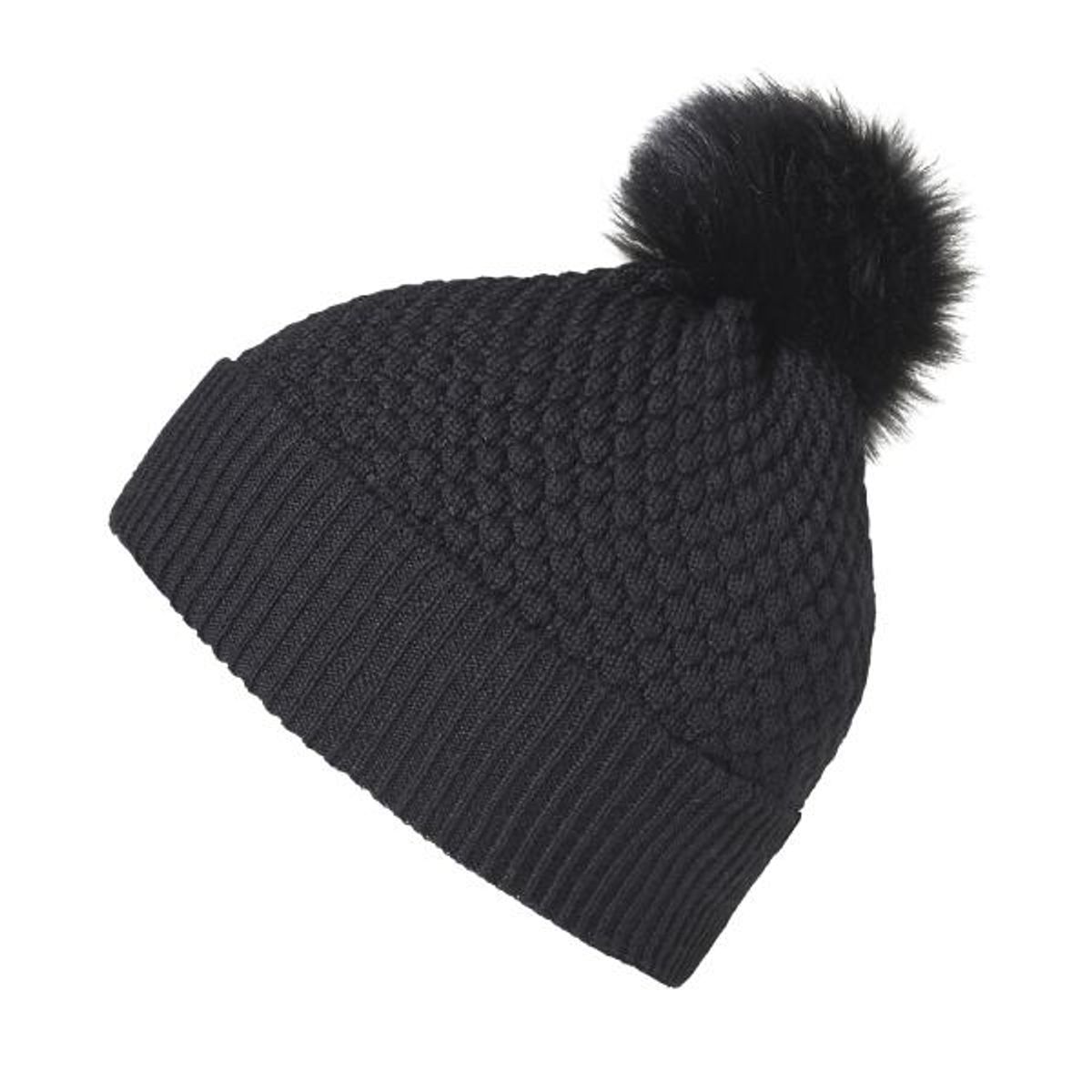 MP Denmark - Chunky Oslo Beanie W Hue - Black - 51/53 (3-6 år)