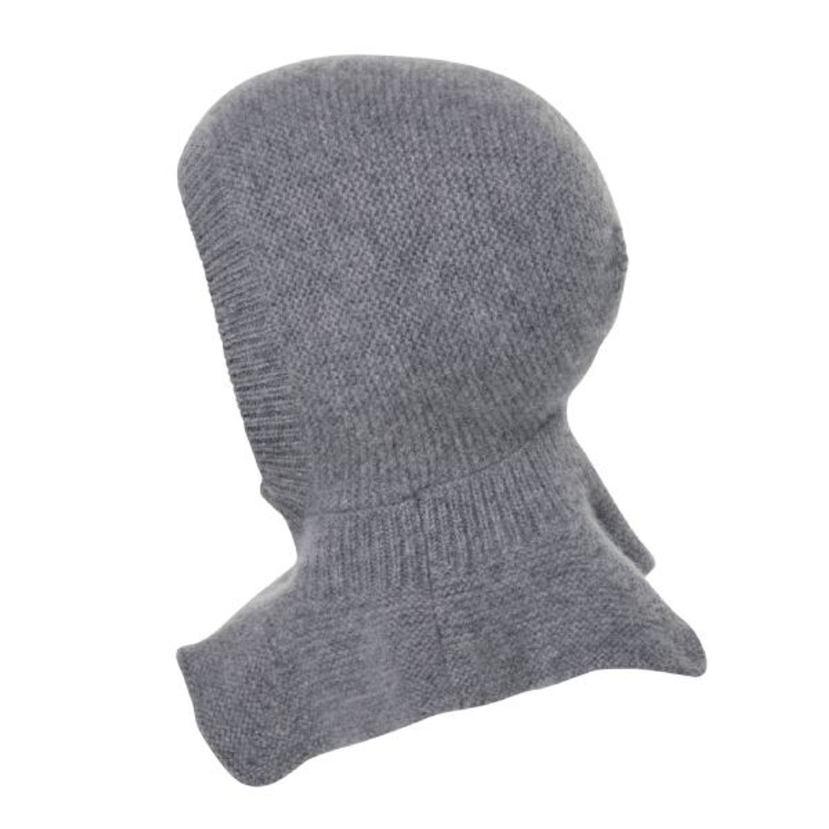 MP Denmark - Elefanthue Wool Balaclava Cassidy - Grey - 47