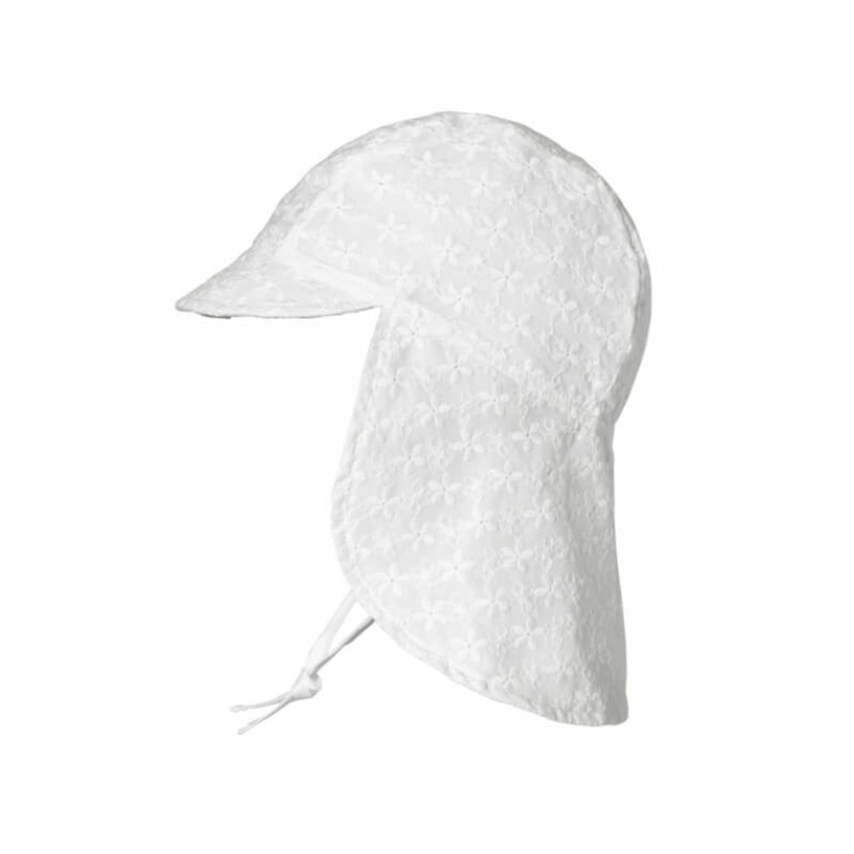 MP Denmark - Flora Solhat Neck Shade - White - 49 (1/2 år)