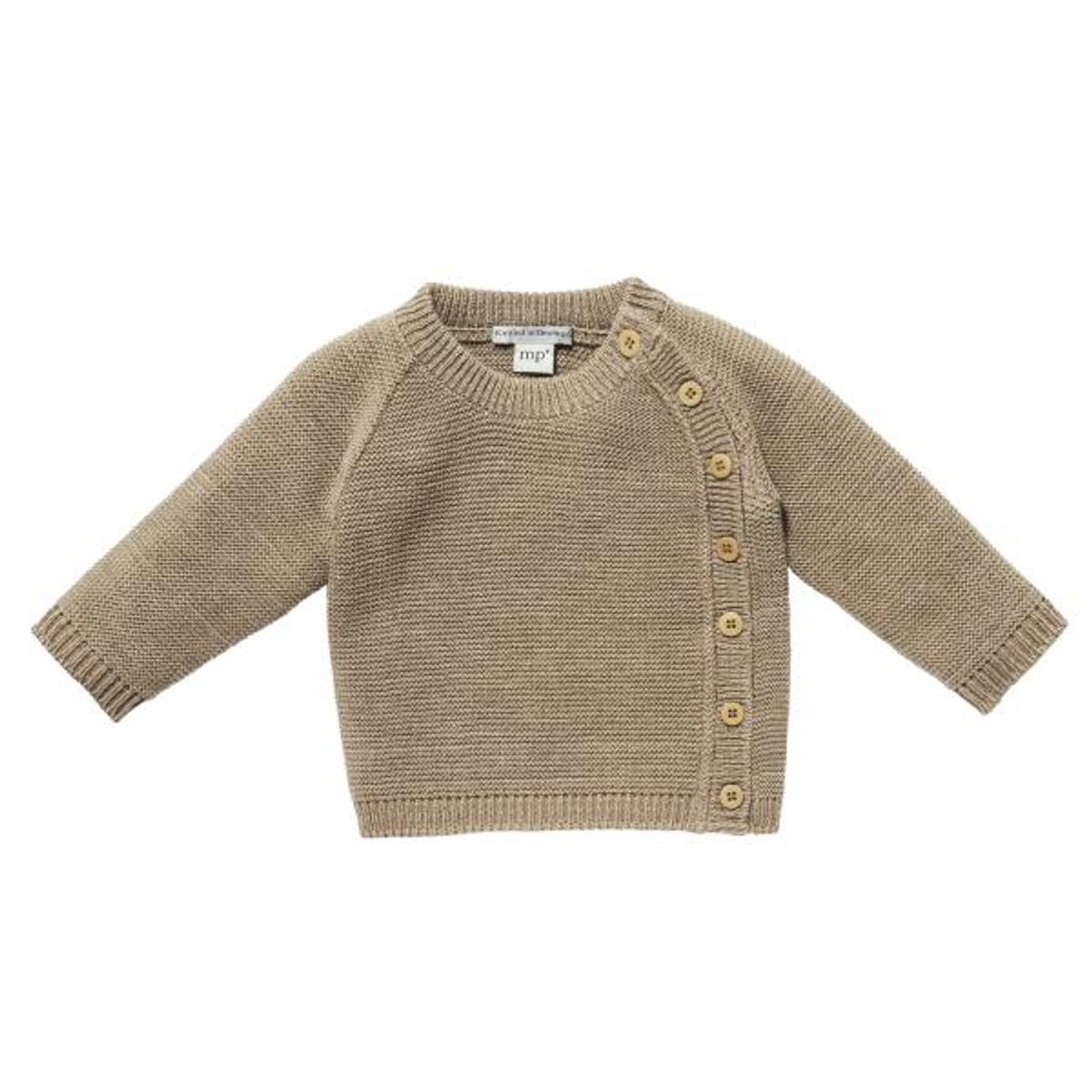 MP Denmark - Knit Delicate Cardigan - Brown - 60