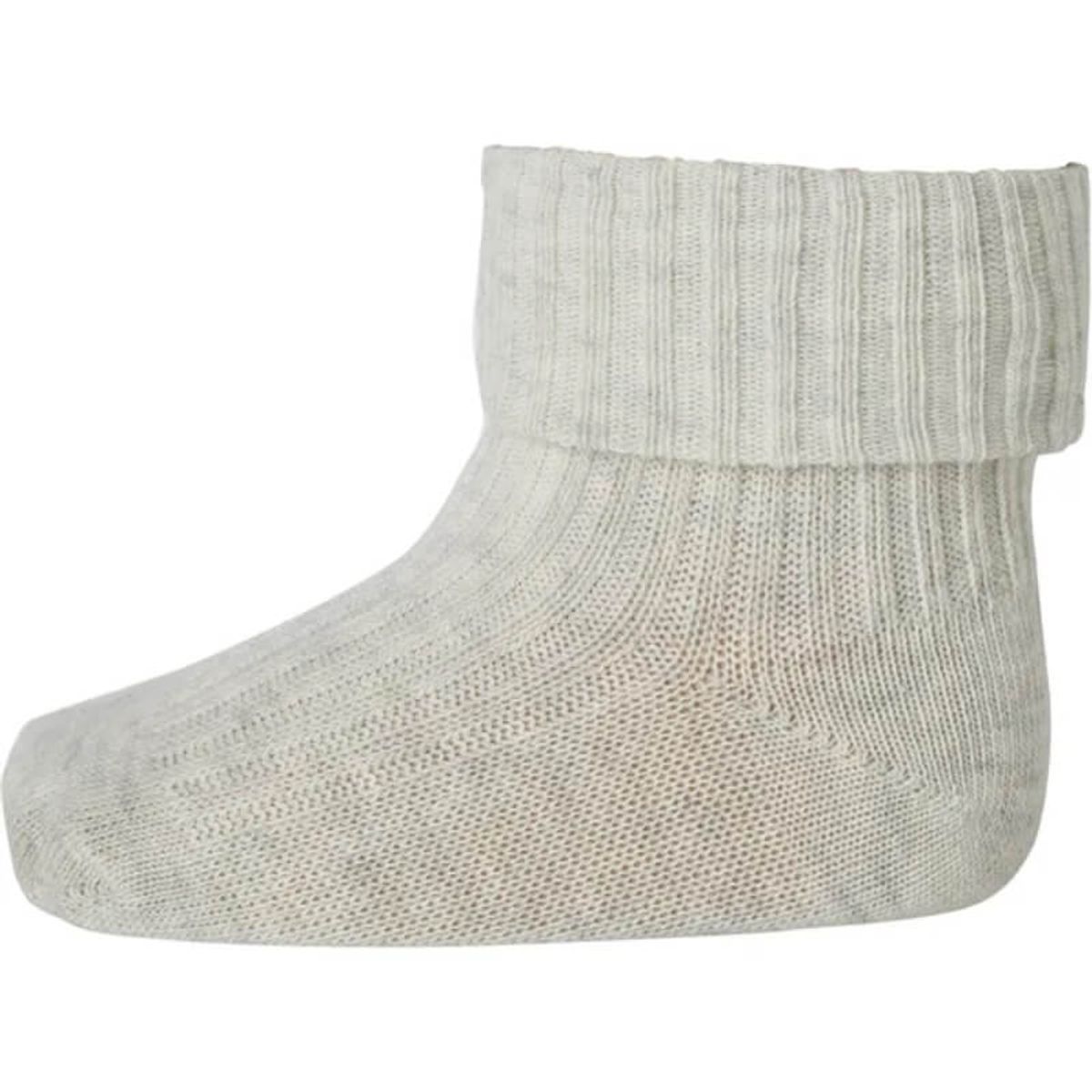 MP Denmark - MP Strømper Anklesock - Creme Melange - 15-16