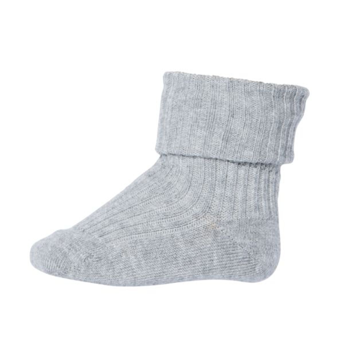 MP Denmark - MP Strømper Anklesock - Grey Melange - 15-16