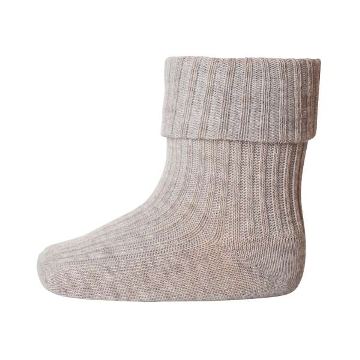 MP Denmark - MP Strømper Anklesock - Light Brown - 17-18