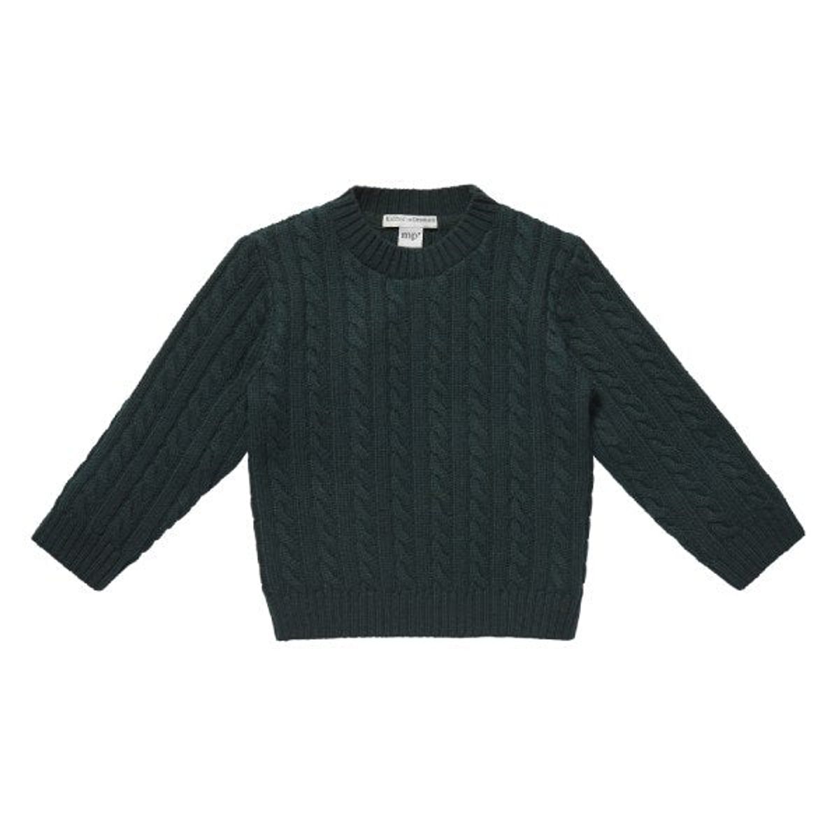 MP Denmark - Strik Cable Sweater - Army - 110