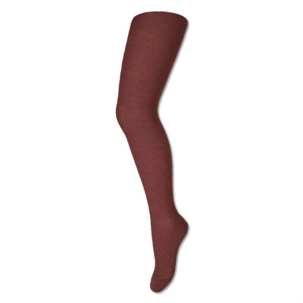 MP Denmark - Uldstrømpebukser Tights Wool Capsule - Brick - 60