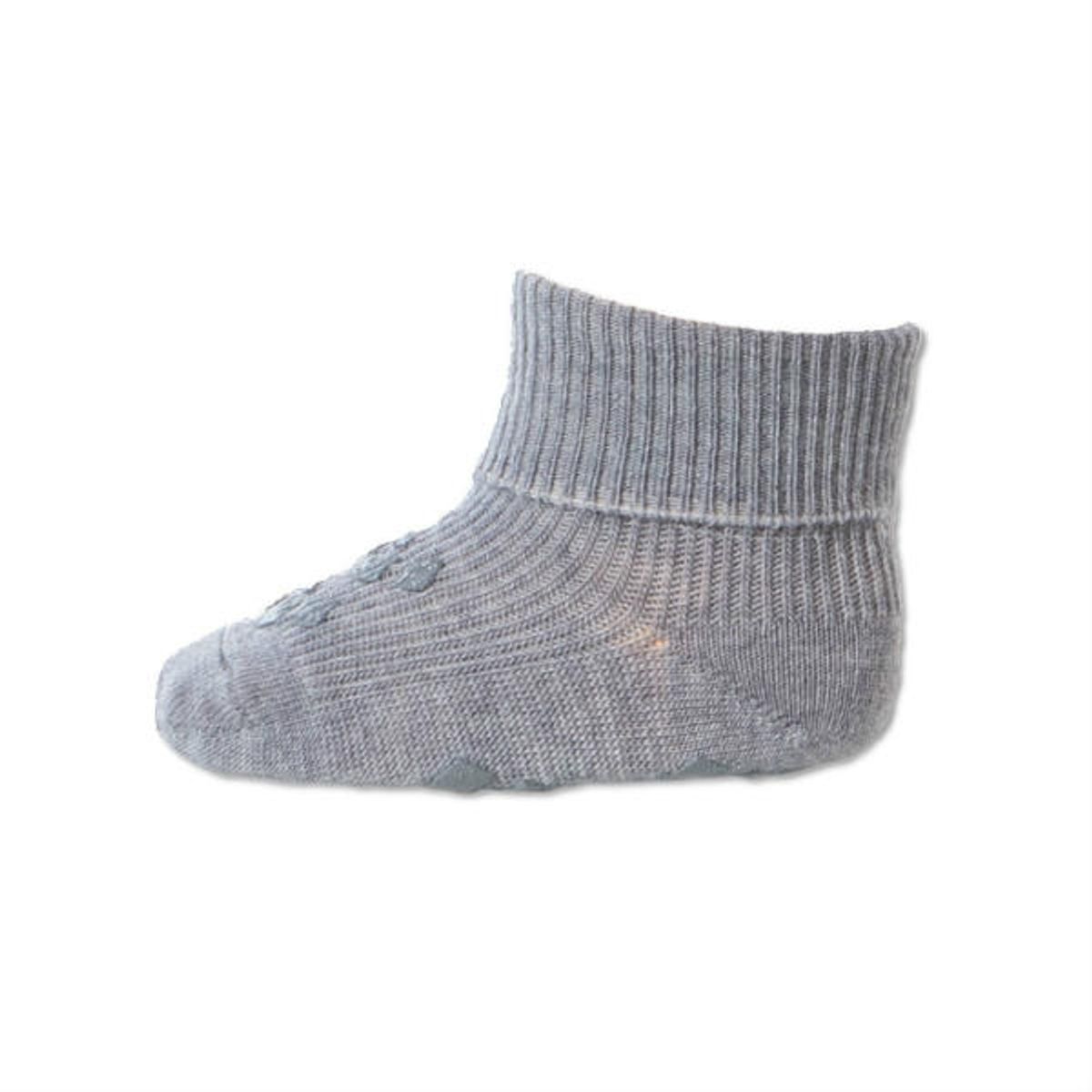 MP Denmark - Uldstrømper - Ankle Dublin - Grey Marled - 19-21