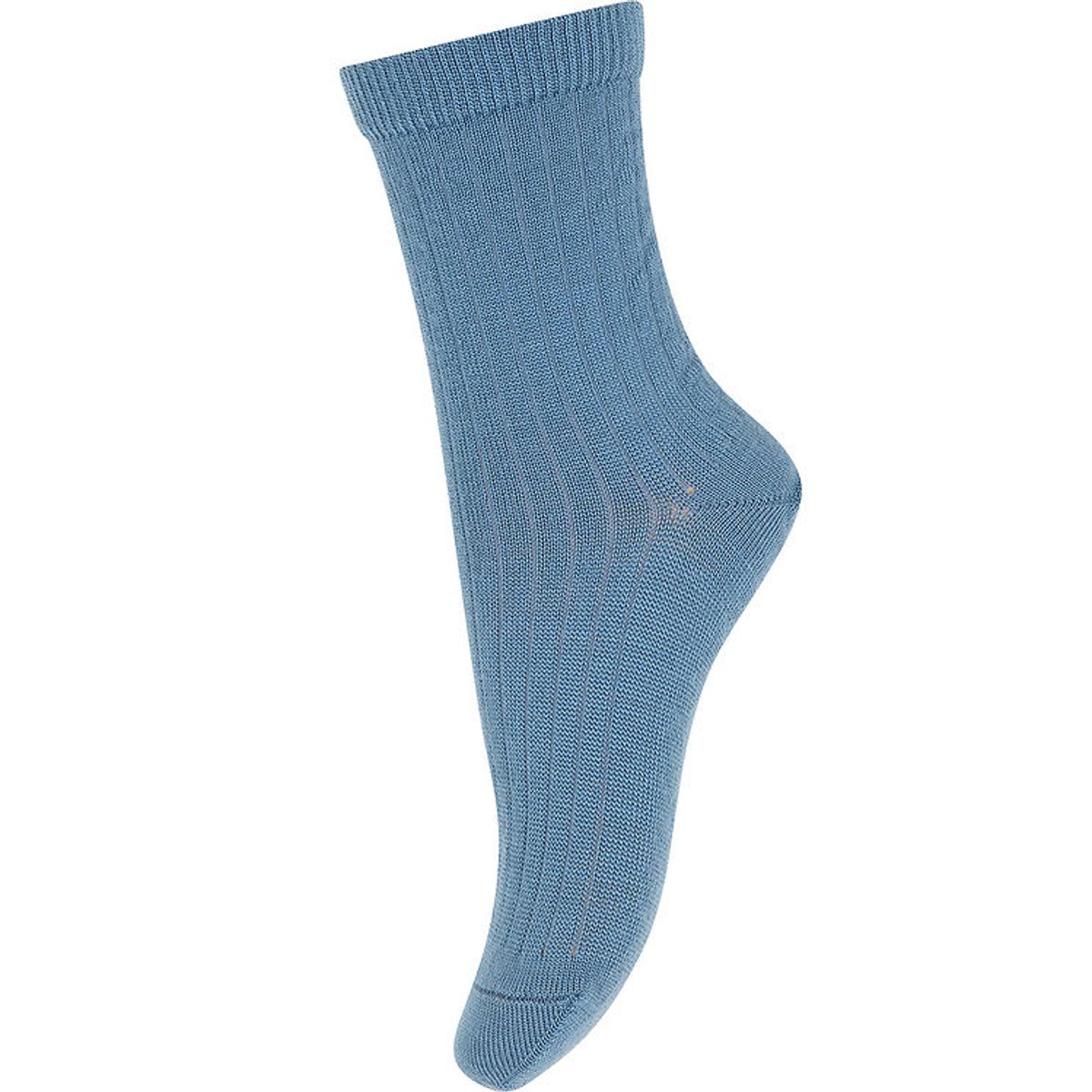 MP Strømper - Uld - Rib - Provincial Blue