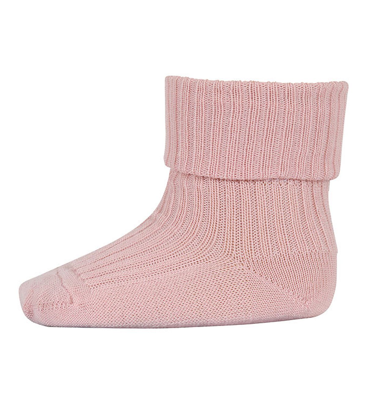 MP Strømper - Uld - Rib - Silver Pink