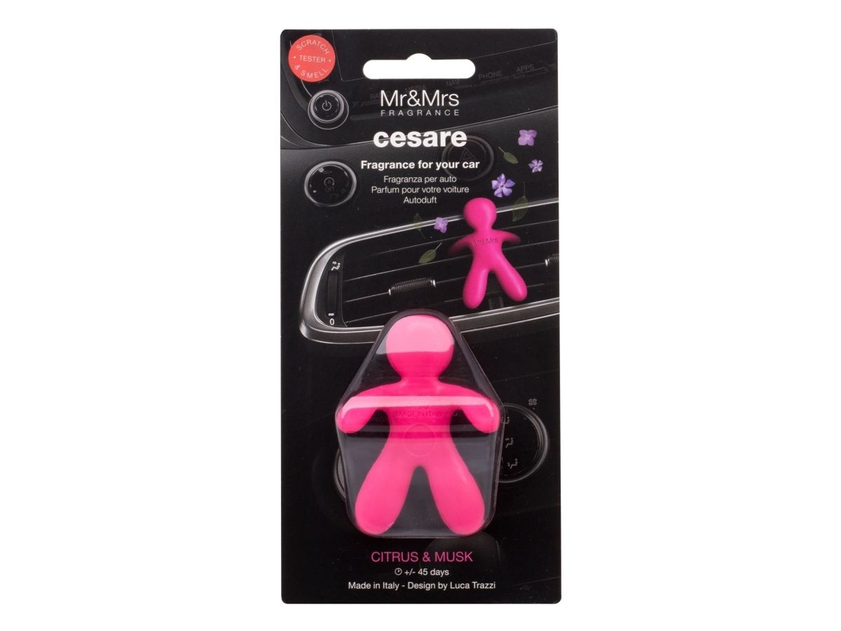 Mr &Amp Mrs Fragrance Caesar Reed Diffuser Car, Eva, Fuchsia, 6 X 4 X 8 Cm