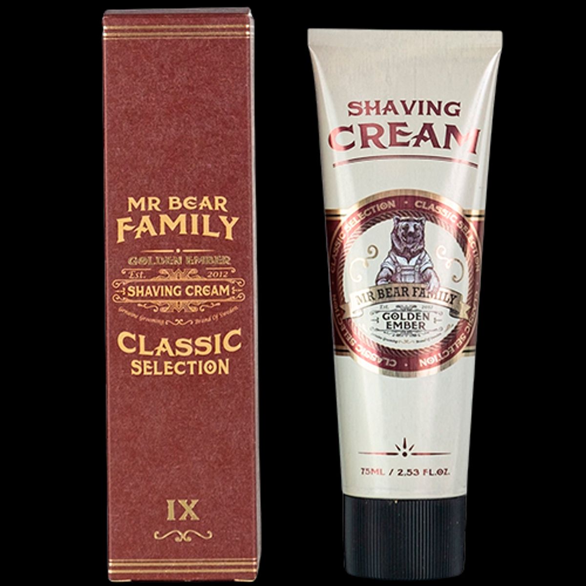 Mr Bear Family Shaving Cream Golden Ember (75 ml)