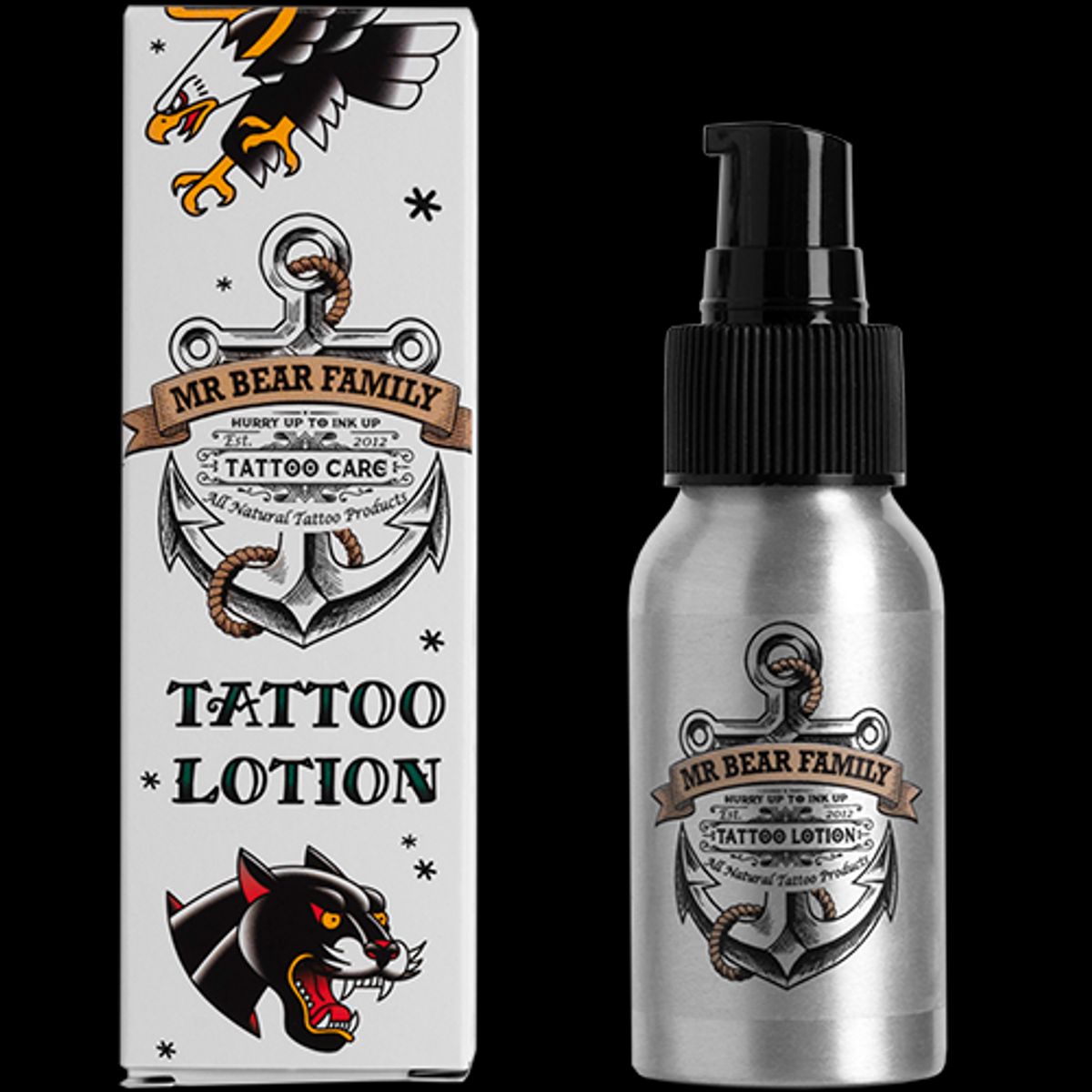 Mr Bear Family Tattoo Lotion (50 ml)