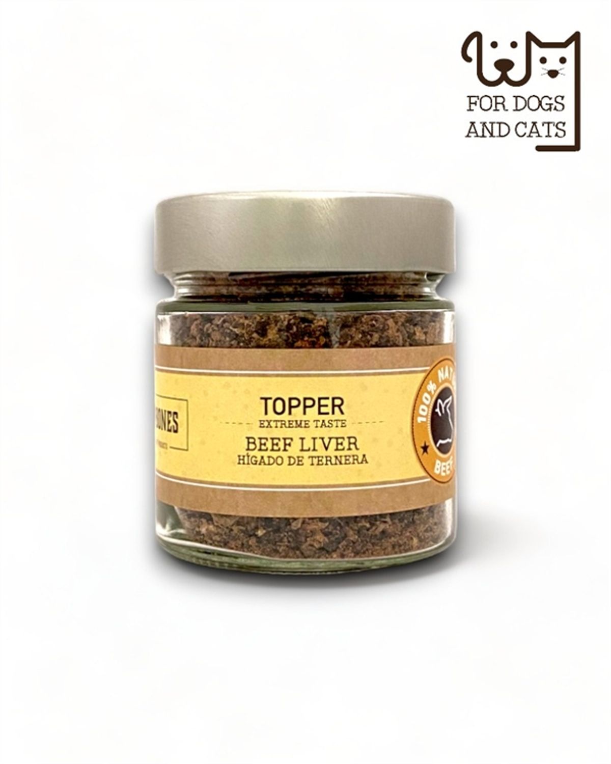 Mr. Bones Toppers Veal Liver, 100g