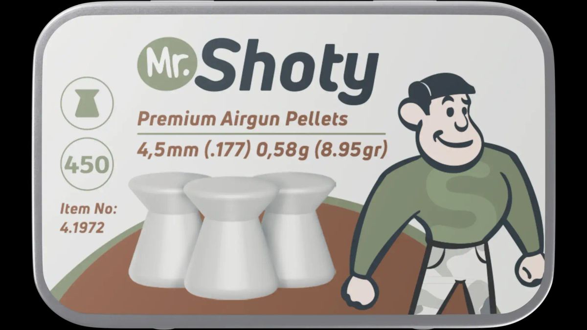 Mr. Shorty Fladhagl, 4,5 mm, 450 Stk