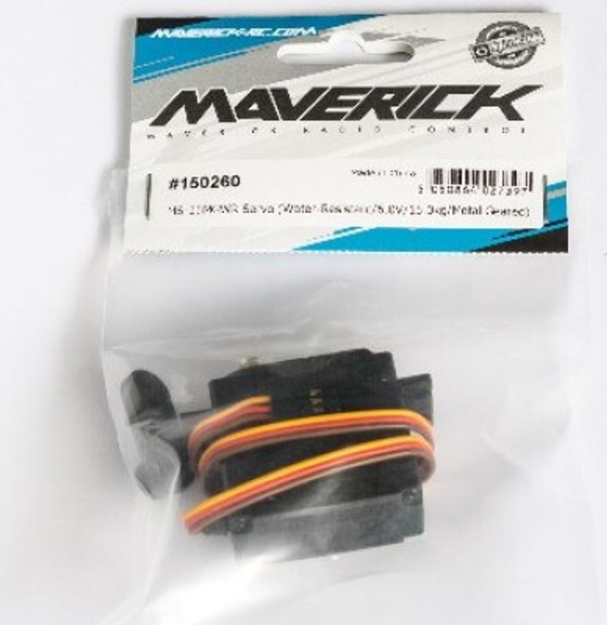 Ms-15mgwr Servo (w.resistant/6.0v/15.0kg/m.gear) - Mv150260 - Maverick Rc