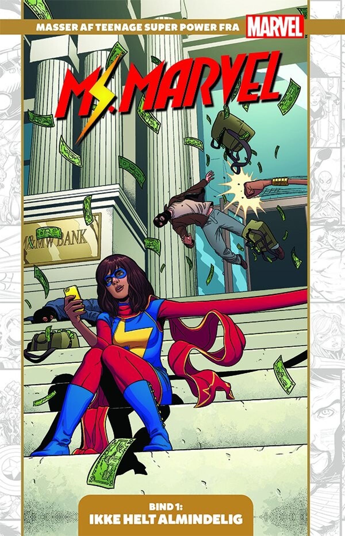 Ms. Marvel 1 - Ikke Helt Almindelig - G. Willow Wilson - Tegneserie