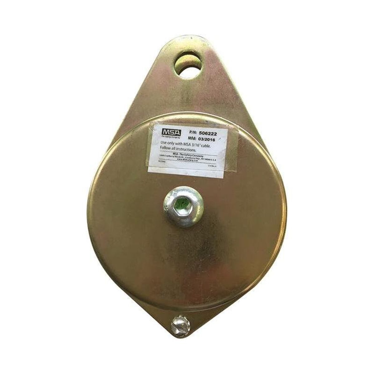 MSA Pulley 506222 wirehjul