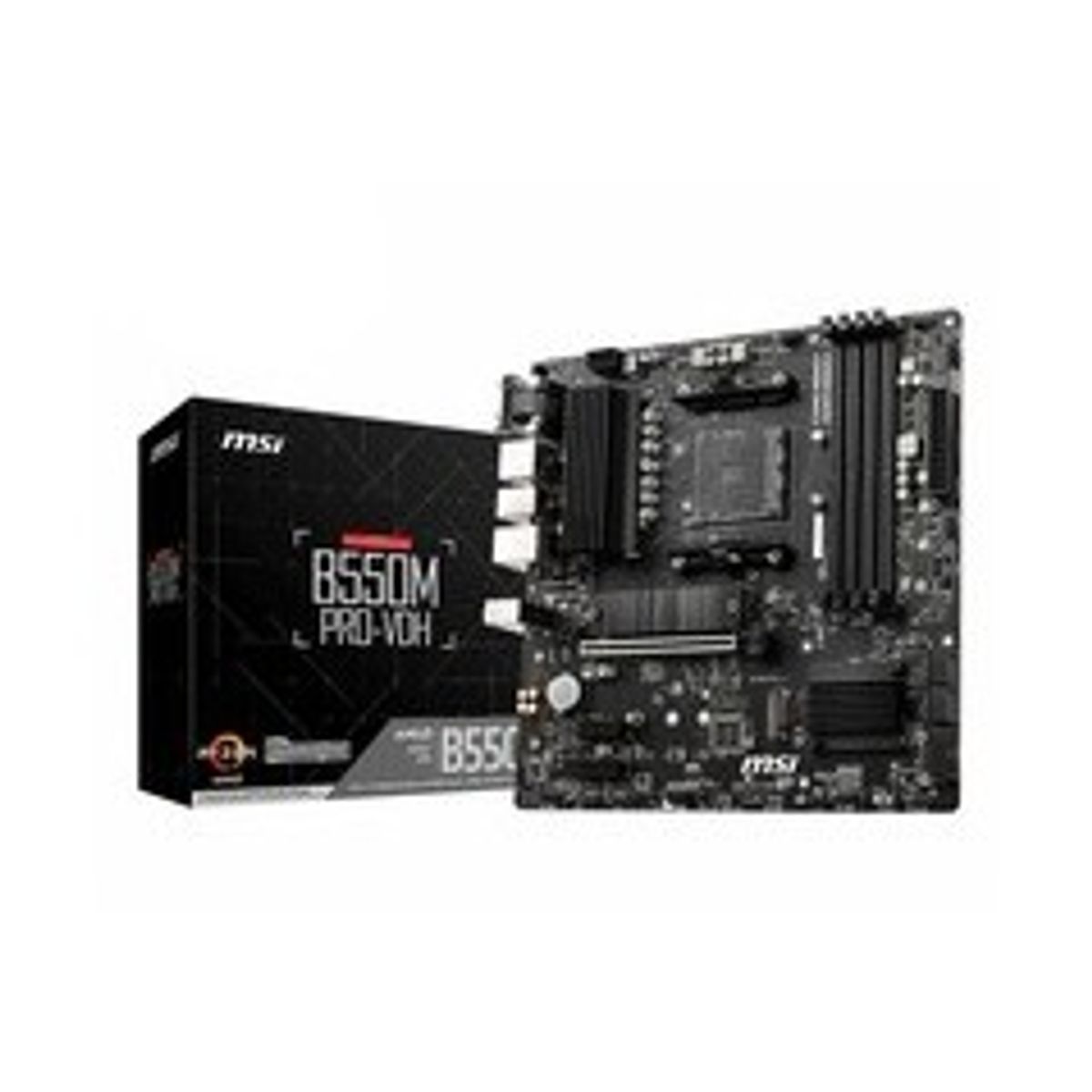 MSI B550M PRO-VDH Micro-ATX AM4 AMD B550