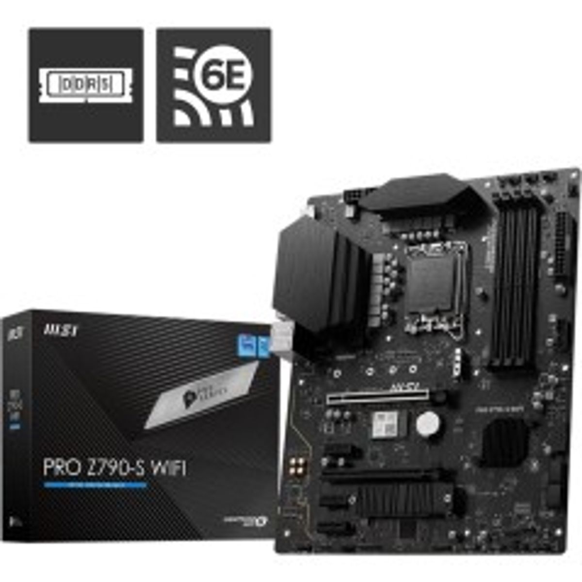 MSI PRO Z790-S Wifi ATX LGA1700 sokkel Intel Z790