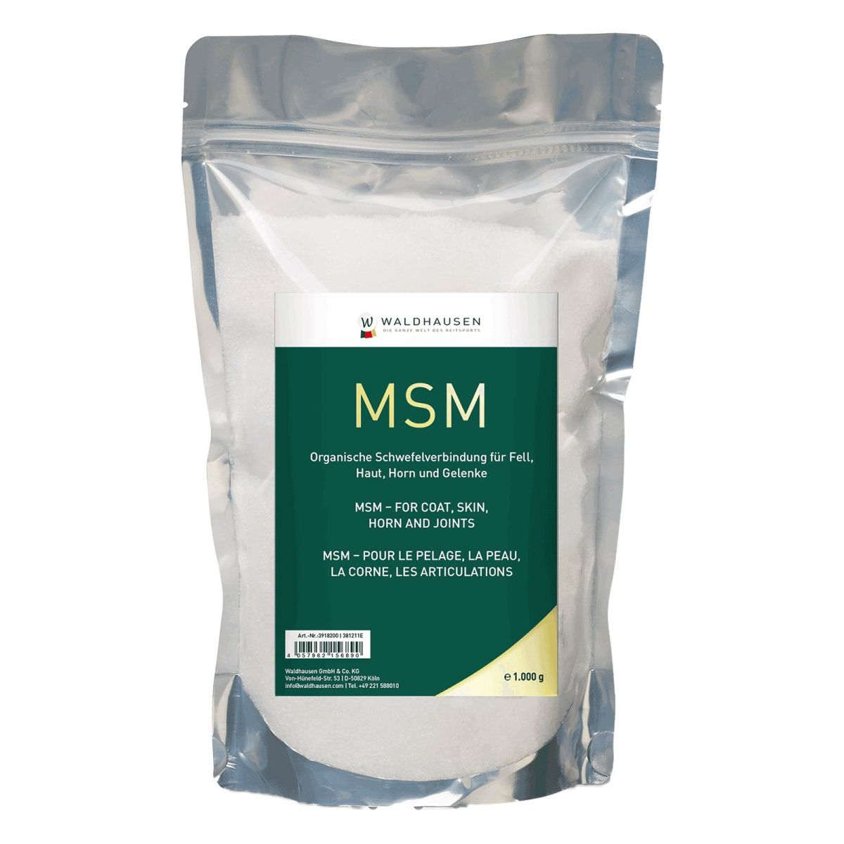 MSM - for coat, skin, horn and joints - 1kg