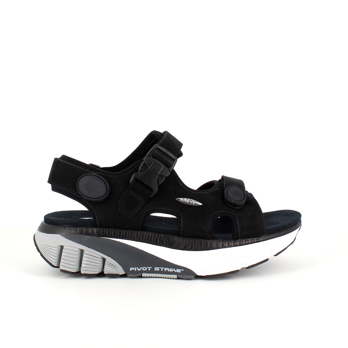 MTR sandal fra MBT i sort med de kendte MBT såler - 37