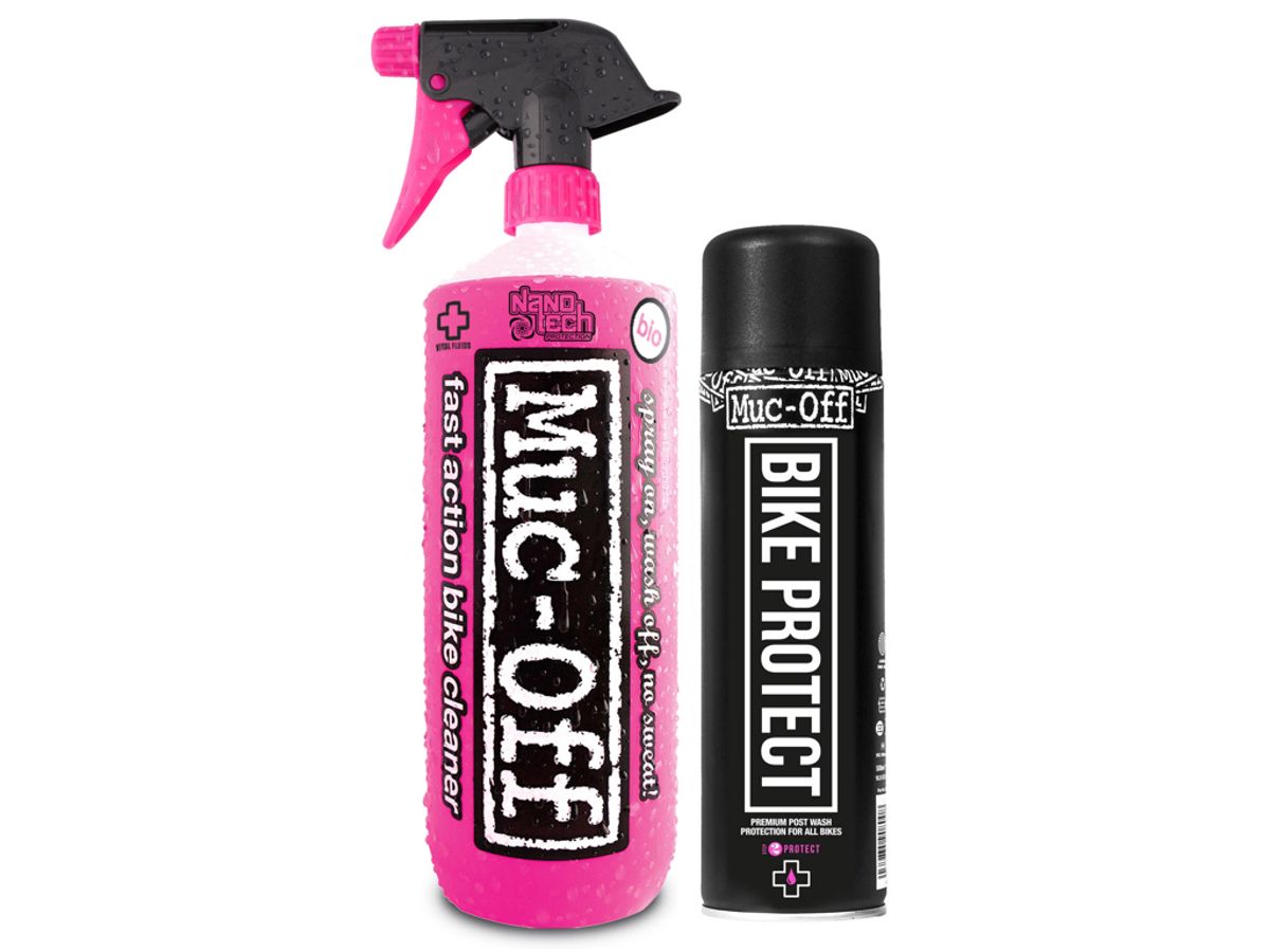 Muc-Off Bike Care Duo kit - Nano Tech Bike Cleaner og Bike spray