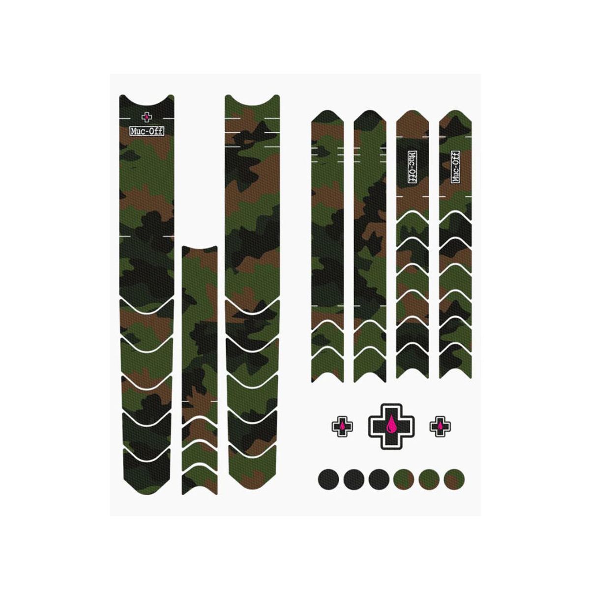 Muc-Off Frame Protector Kit - Stelbeskytter - DH/Enduro/Trail - Camo