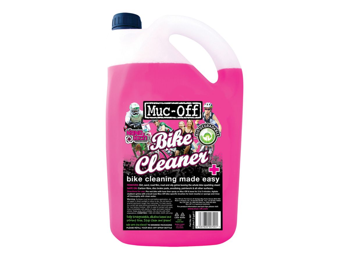 Muc-Off Nano Tech Bike Cleaner - Cykelvaskemiddel 5 liter