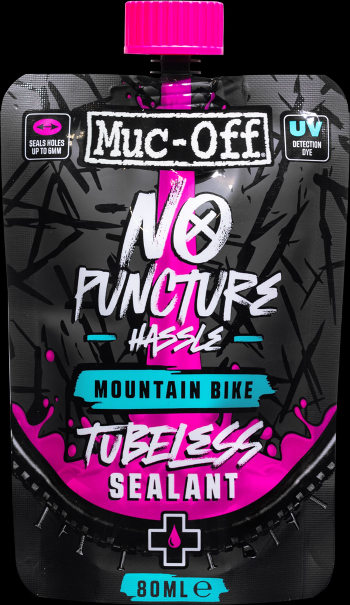 Muc-Off No Puncture Hassle MTB Tubeless Sealant - 80ml