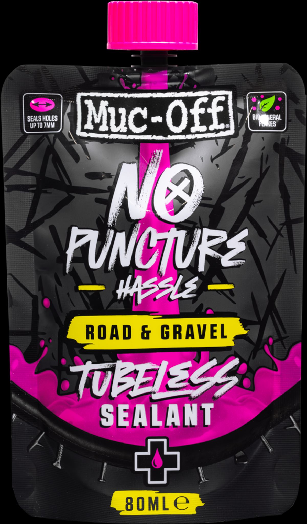 Muc-Off No Puncture Hassle Road & Gravel Tubeless - 80ml