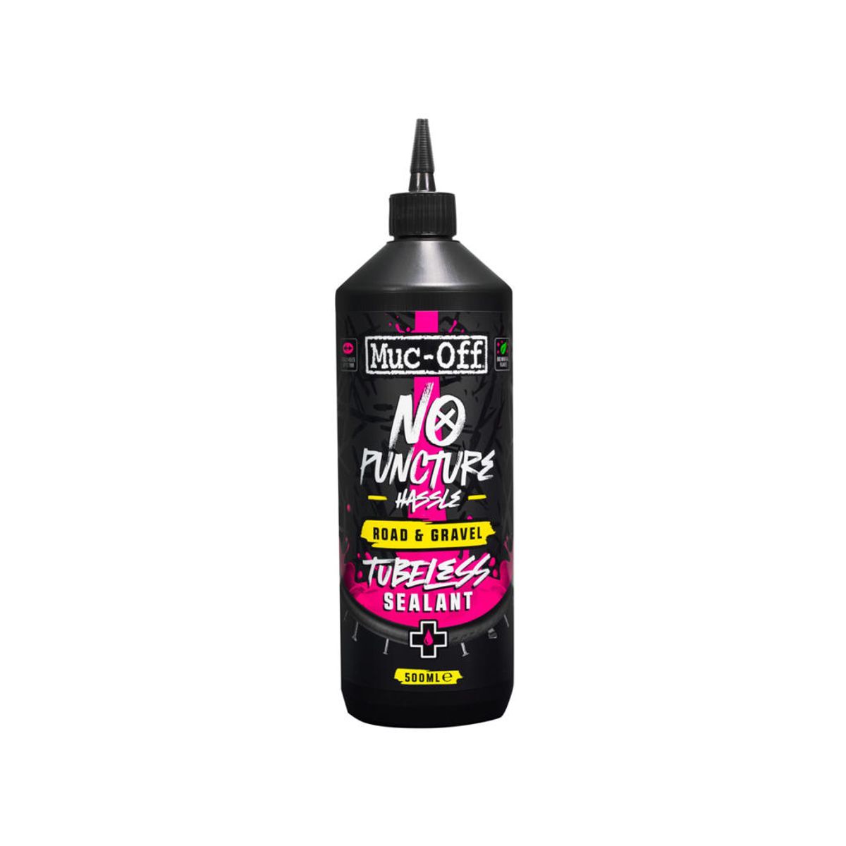 Muc-Off No Puncture Hassle - Tubeless væske Road & Gravel - 500 ml