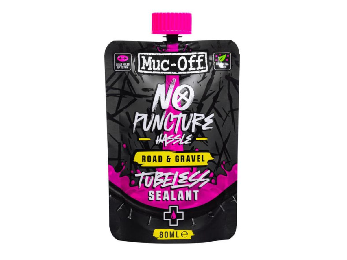 Muc-Off No Puncture Hassle - Tubeless væske Road & Gravel - 80 ml