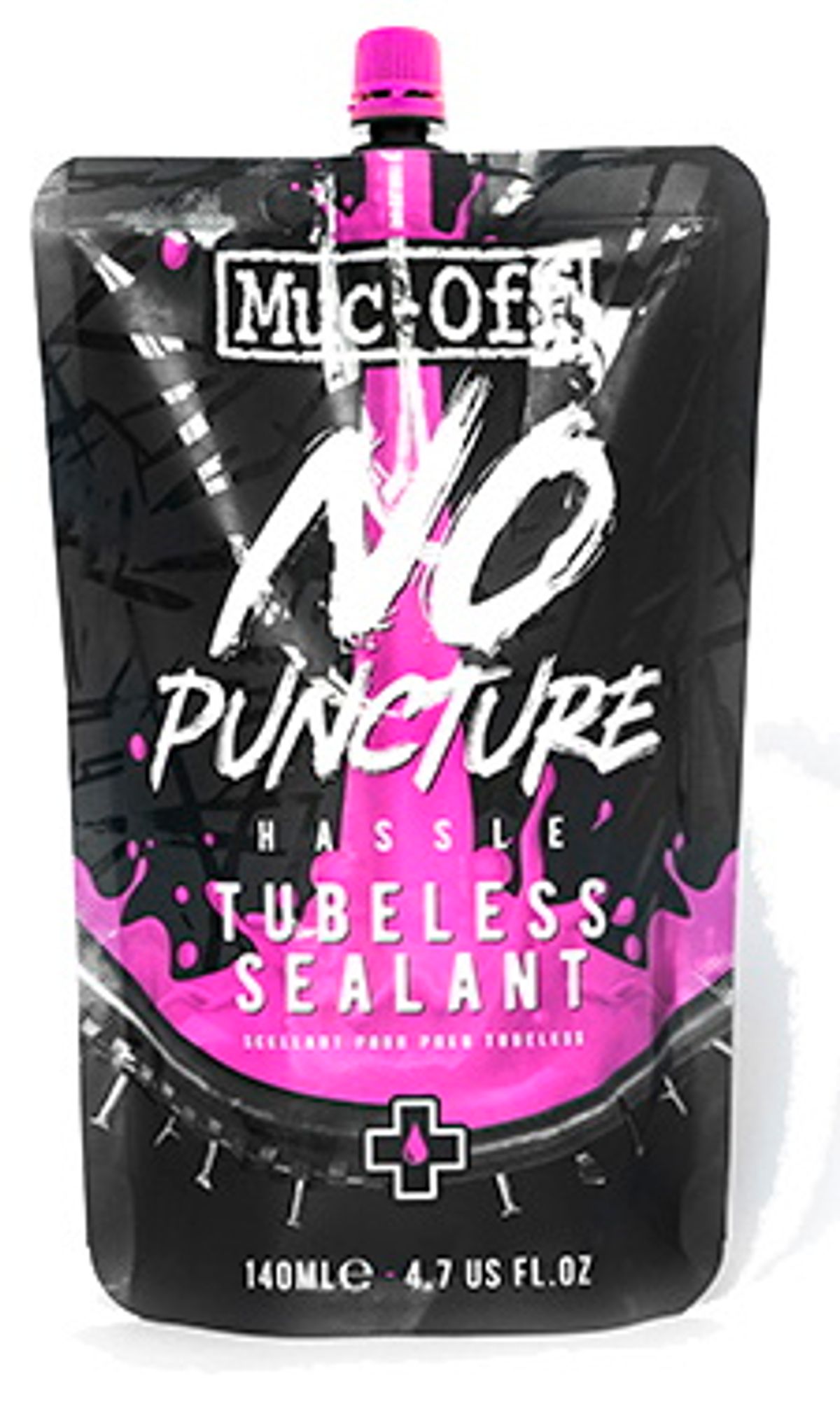 Muc-Off No Puncture Hassle Tubelessvæske - 140 ml