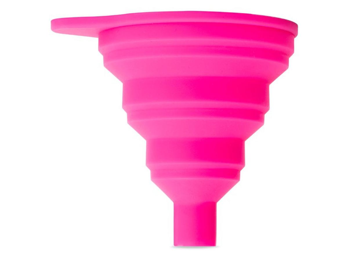 Muc-Off Silikone Tragt - Foldbar - Pink - Large