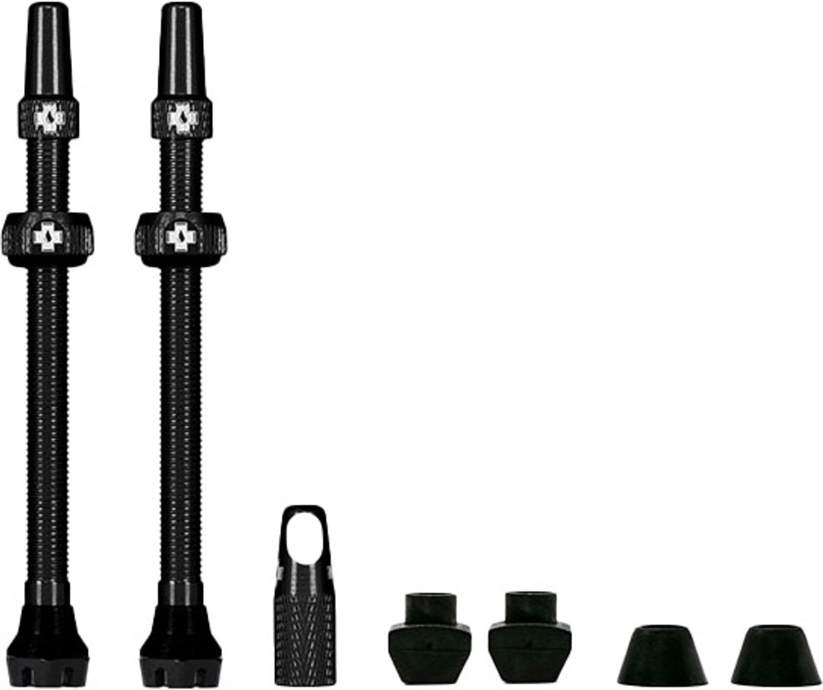 Muc-Off Tubeless Valve / Ventil Kit v2.0 - 80 mm - Black