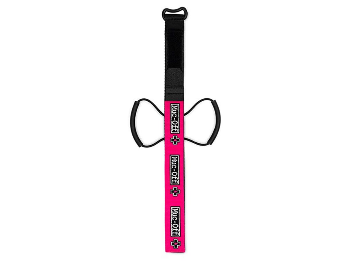 Muc-Off Utility Frame Strap - Rem til montering på stel - Pink