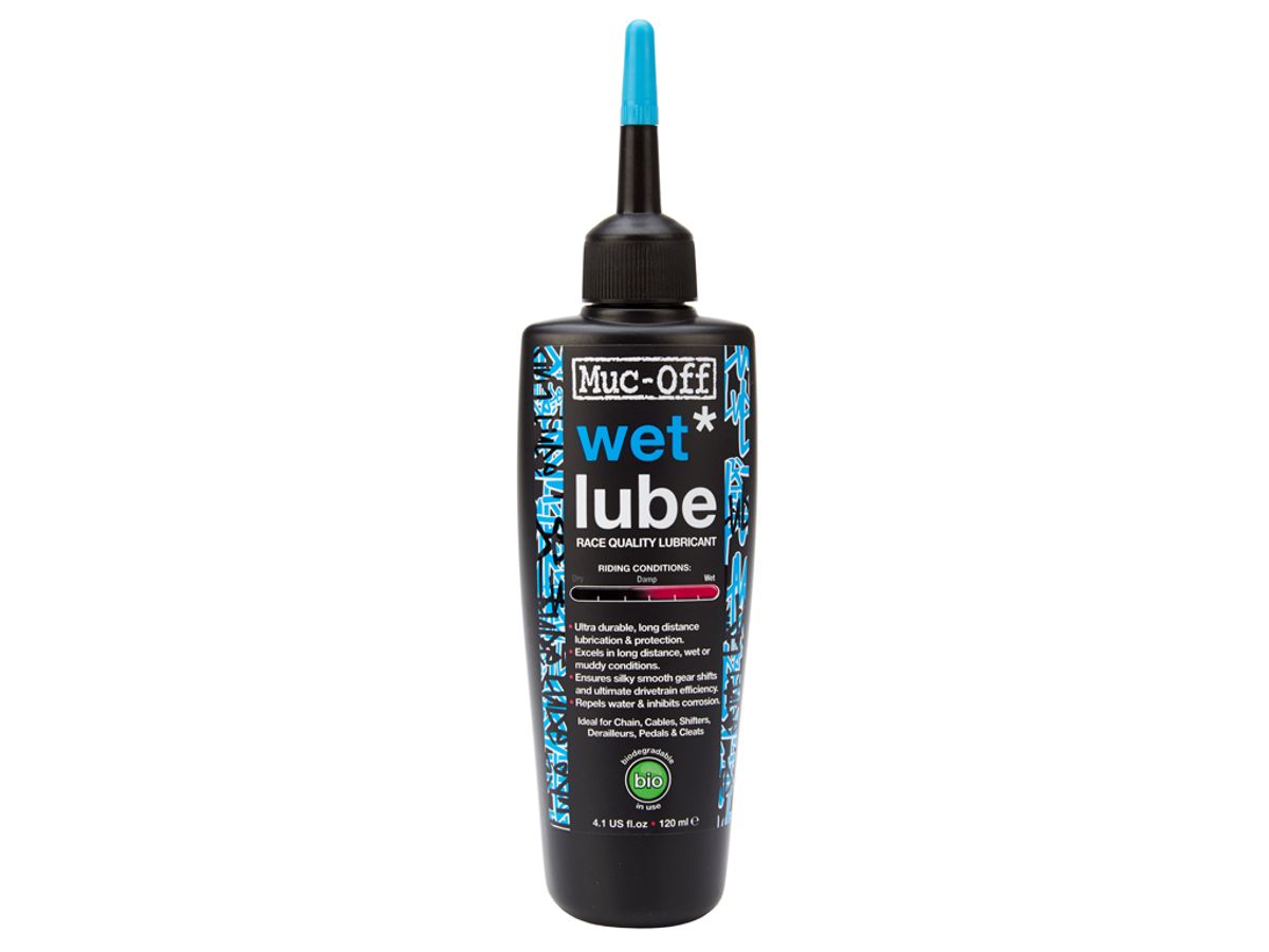 Muc-Off Wet lube - Kædeolie til våde forhold - 120 ml