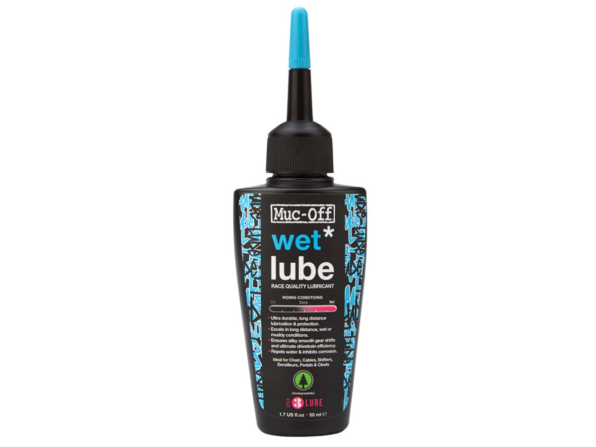 Muc-Off Wet lube - Kædeolie til våde forhold - 50 ml