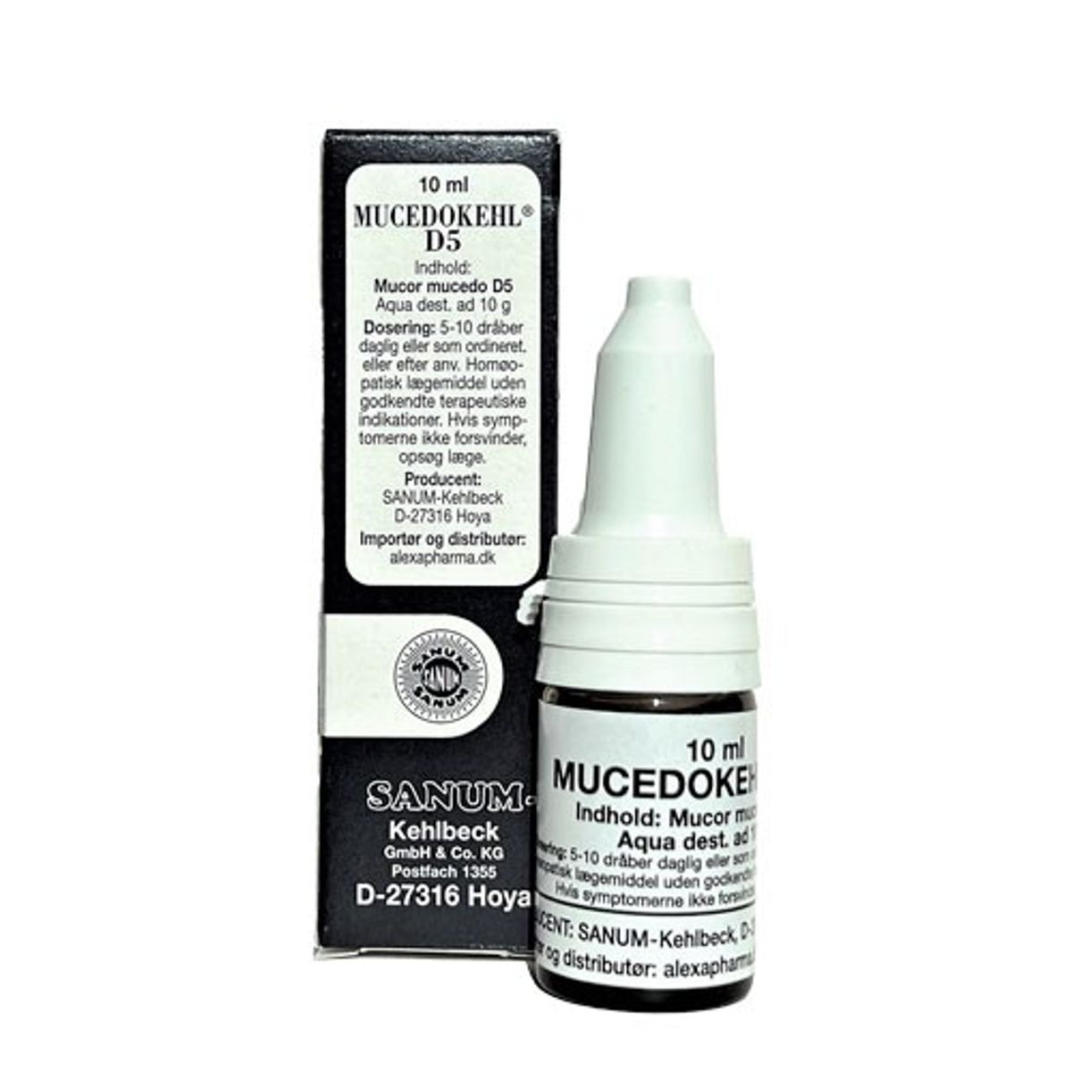 Mucedokehl D5 dråber 53408 - 10 ml