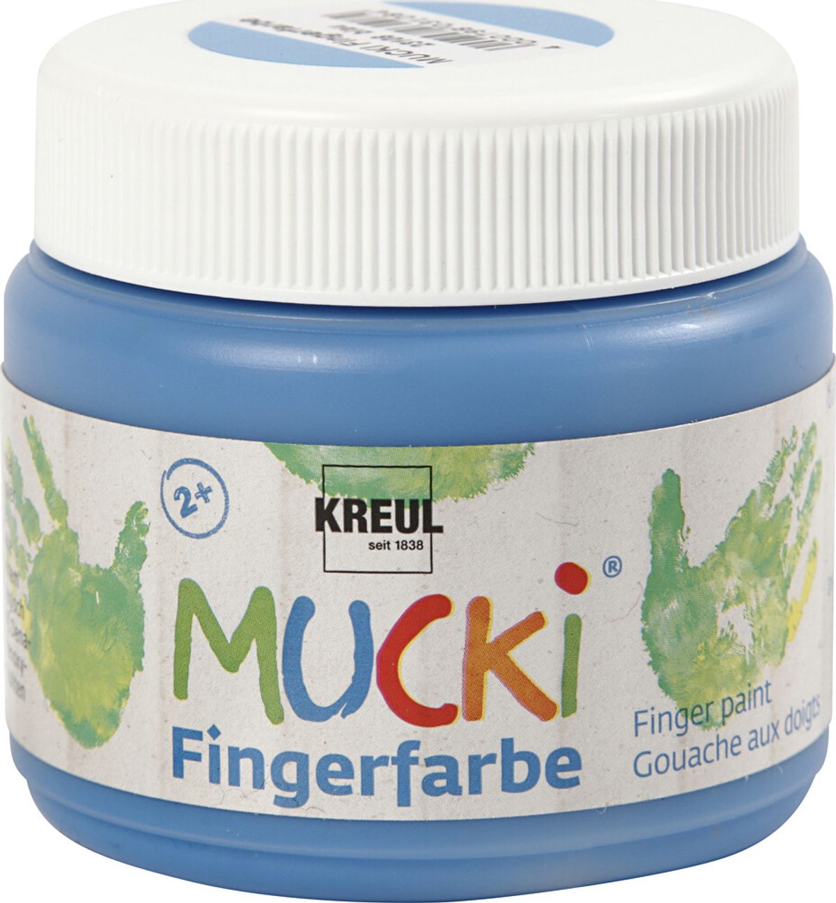 Mucki Fingermaling - Blå - 150 Ml