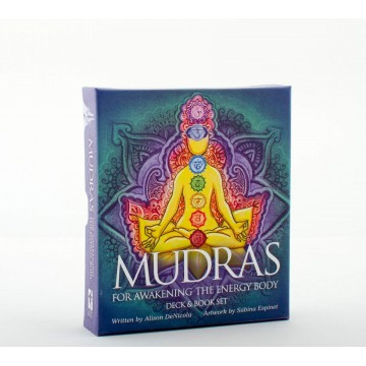 Mudras For awakening the energy body kort - Orakelkort og Englekort på engelsk - GodKarmaShop