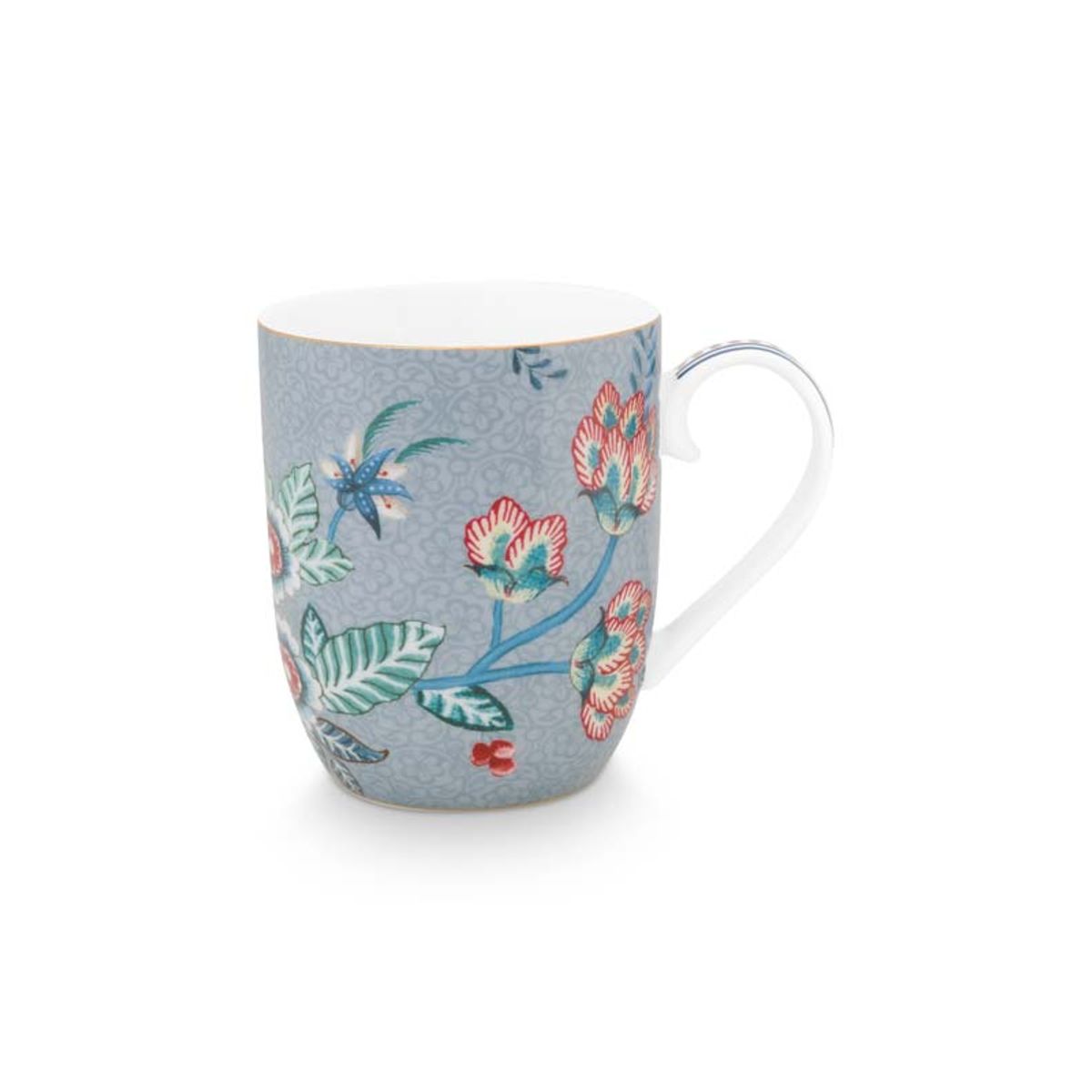 Mug Small Flower Festival Light Blue145ml