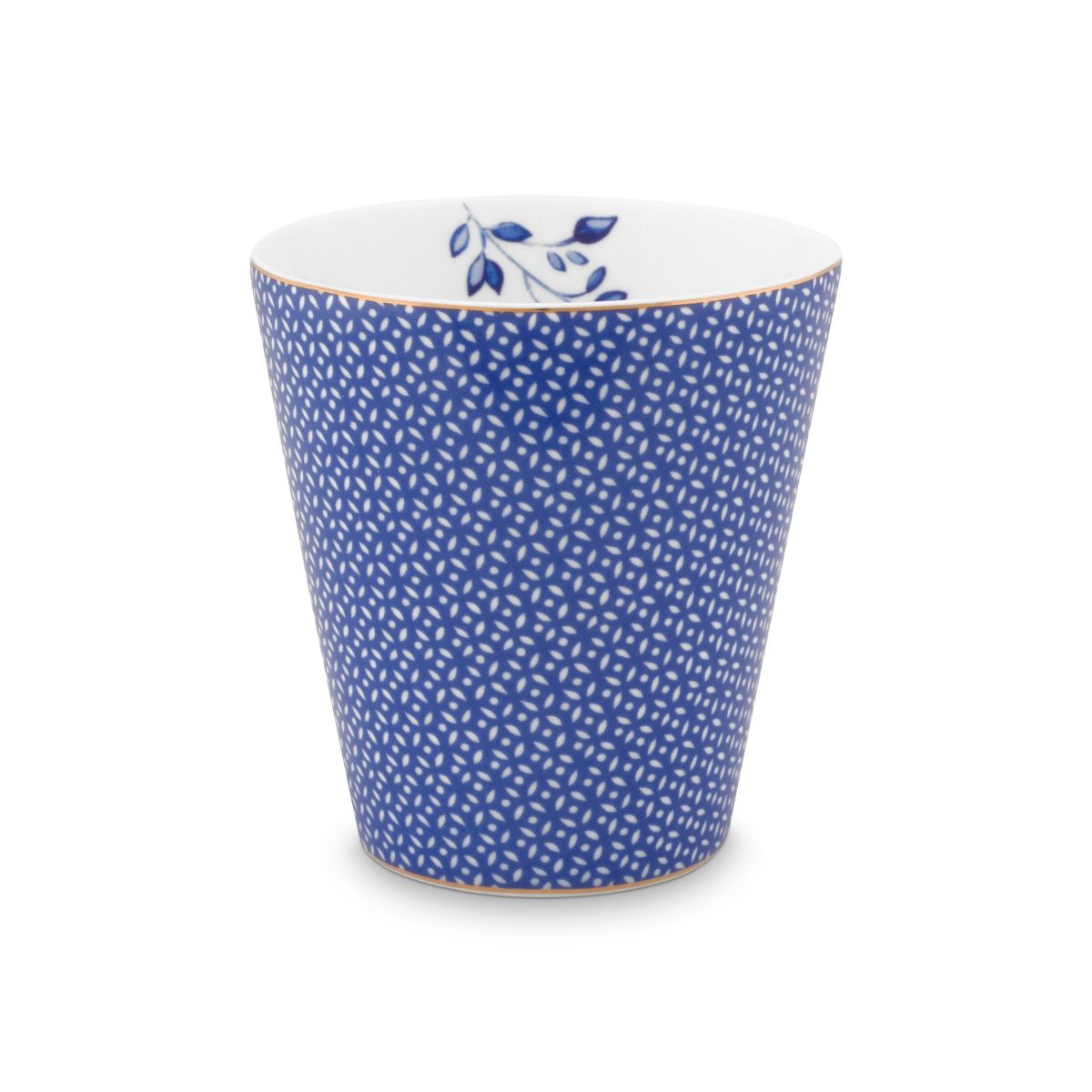 Mug Small without Ear Royal Tiles Blue 230ml