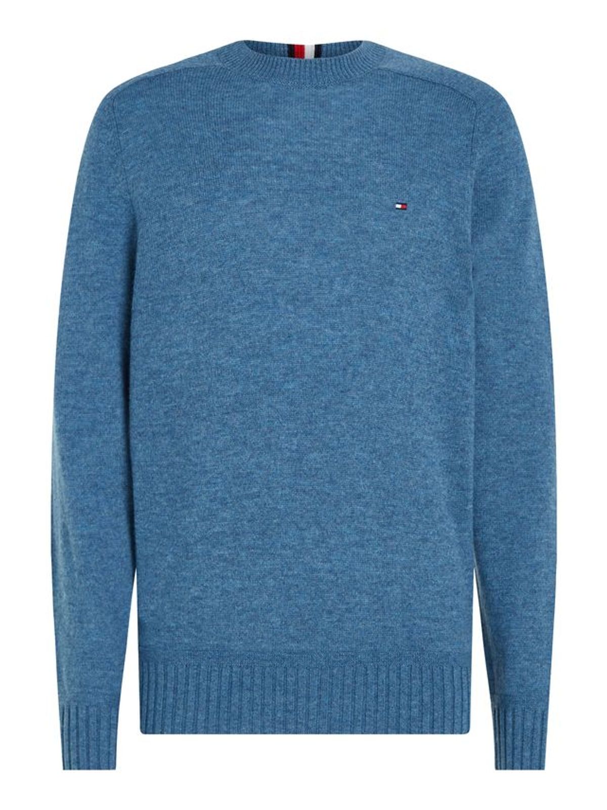 MULTI HTR MERINO CREW NECK