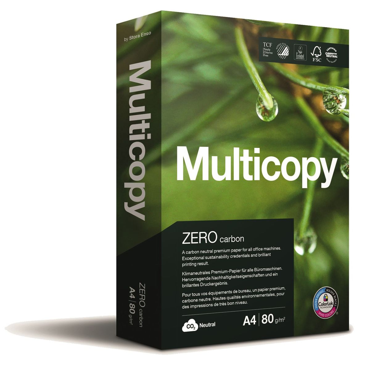 Multicopy A4 kopipapir - Zero, 80 gram