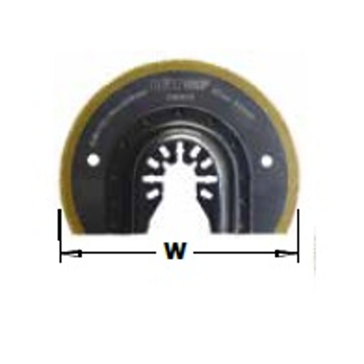 Multicut 87mm Radial BIM Træ-Metal