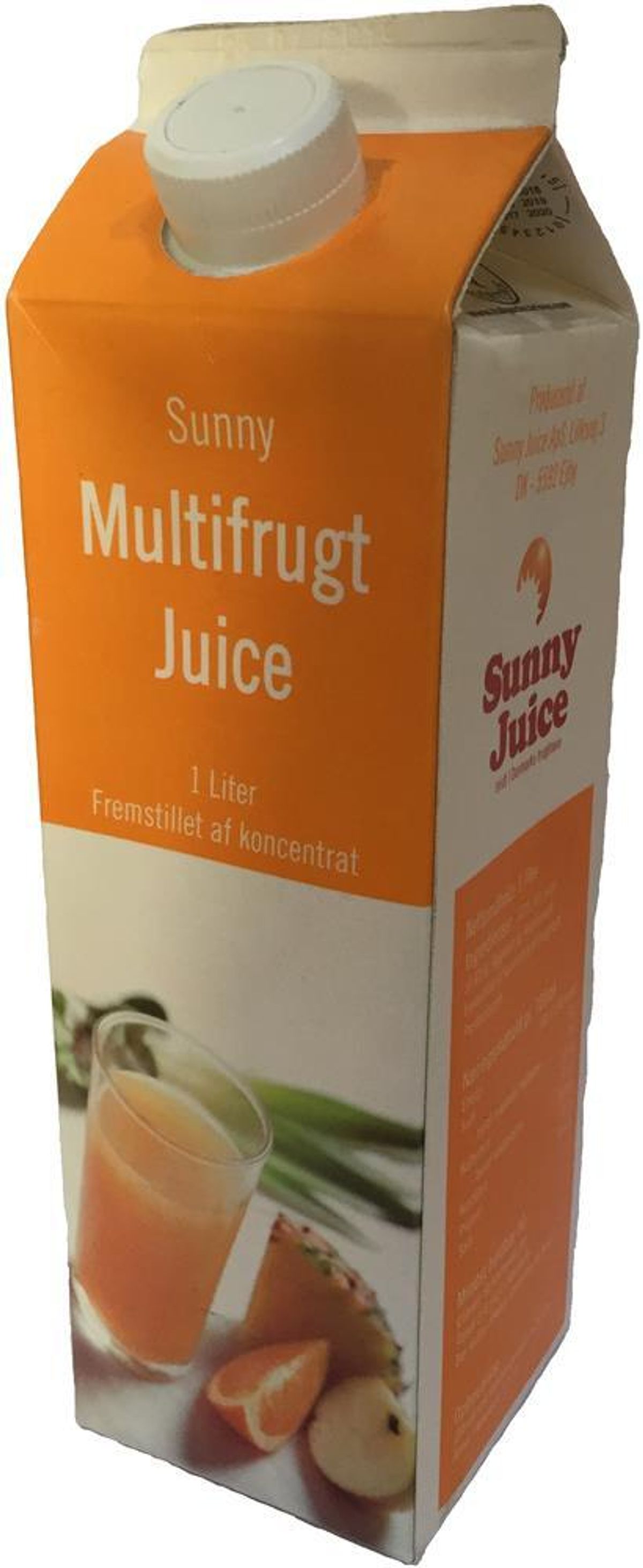 Multifrugtjuice Æble/appelsin/ananas 1 L